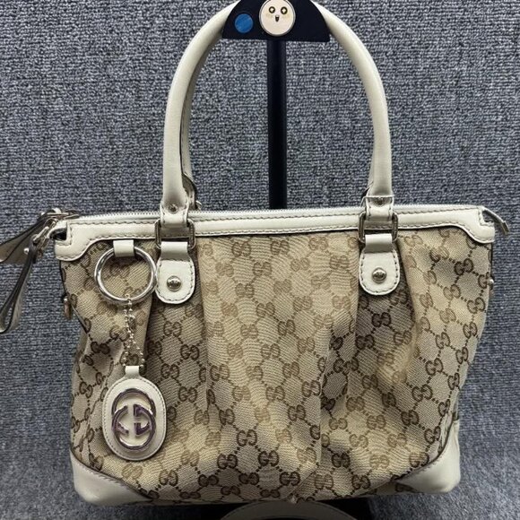 Gucci Sukey Leather Tote Bag 450-080925 - Picture 1 of 15